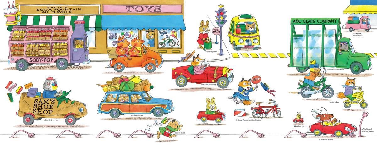Richard Scarry's Cars and Trucks Fold-and-Find! - Image 3