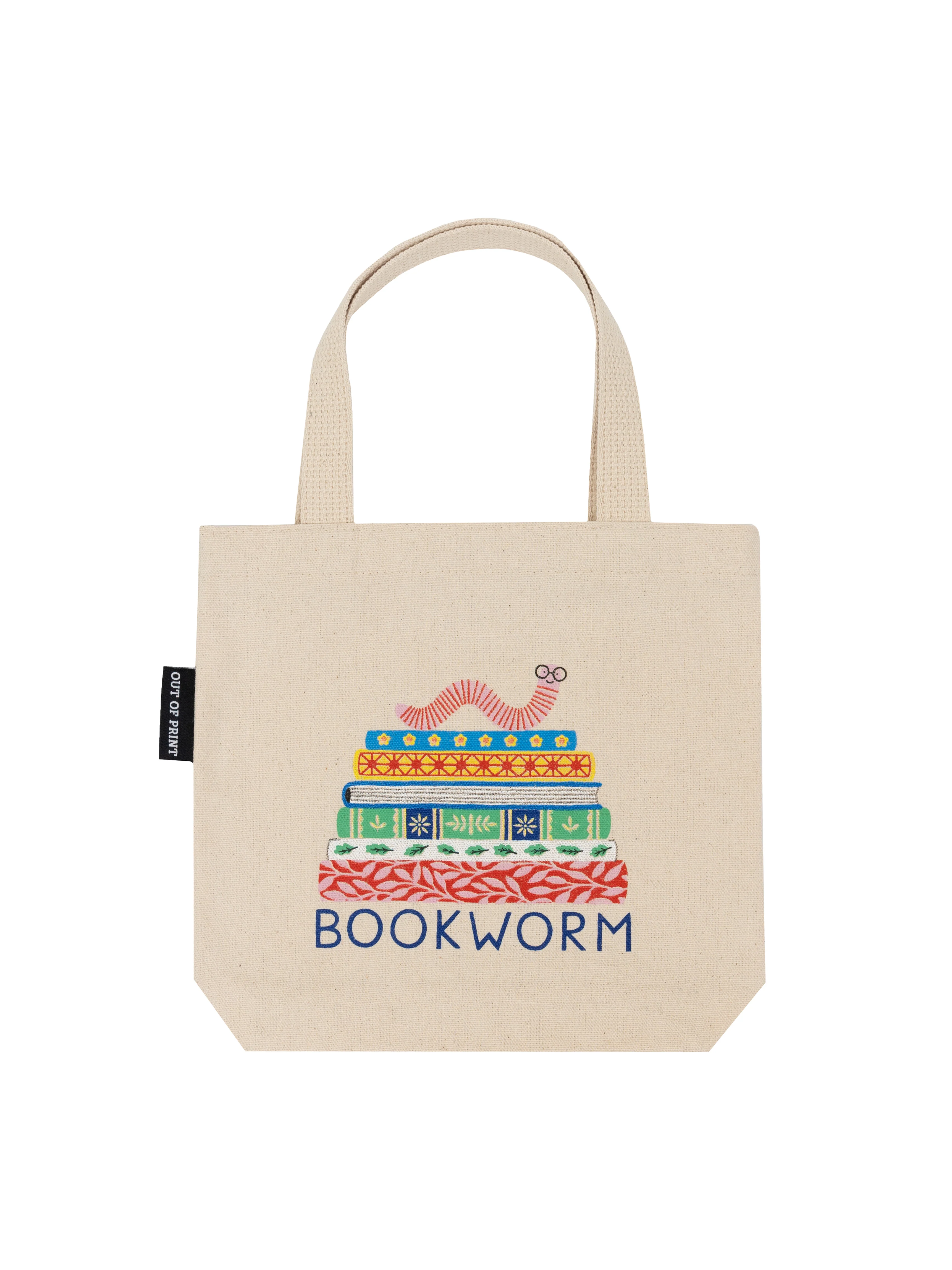 Bookworm: Mini Tote Bag