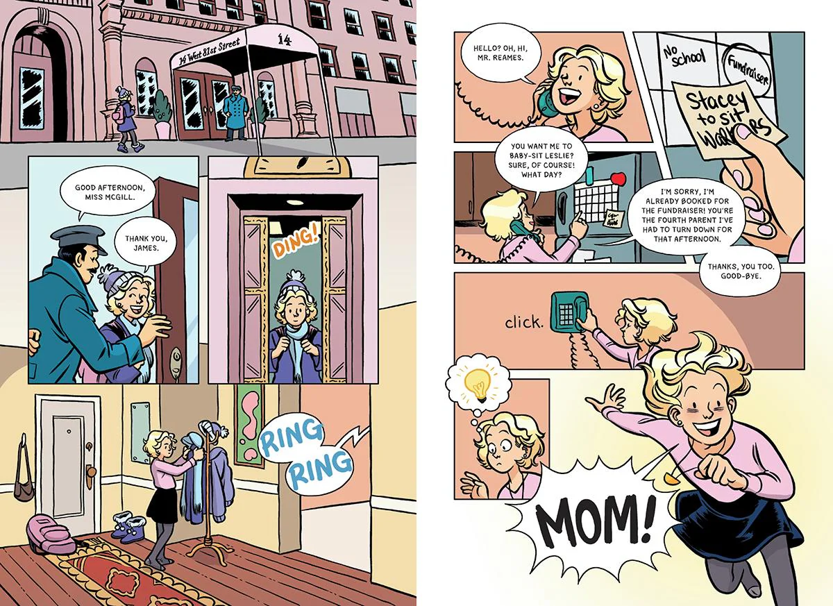 Stacey's Mistake: A Graphic Novel (The Baby-Sitters Club #14) - Image 4