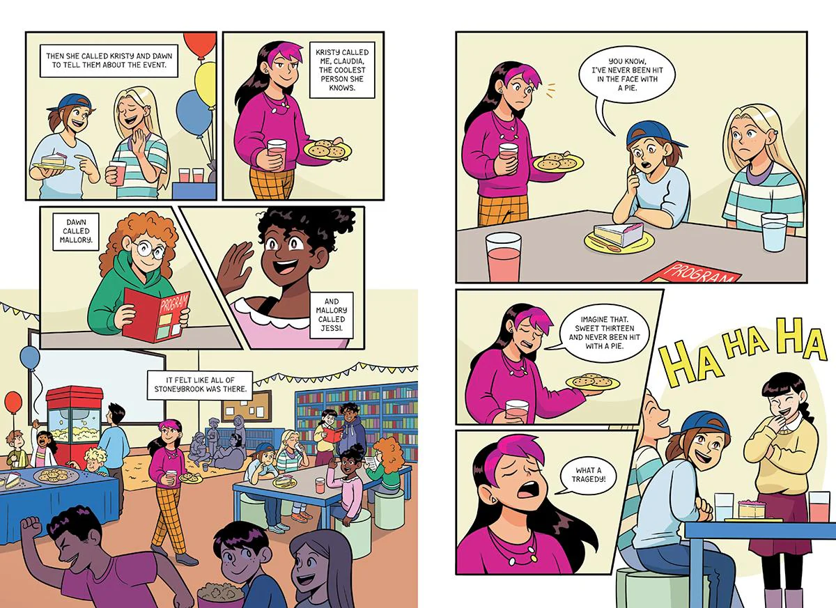 Claudia and the Bad Joke: A Graphic Novel (The Baby-sitters Club #15) - Image 2