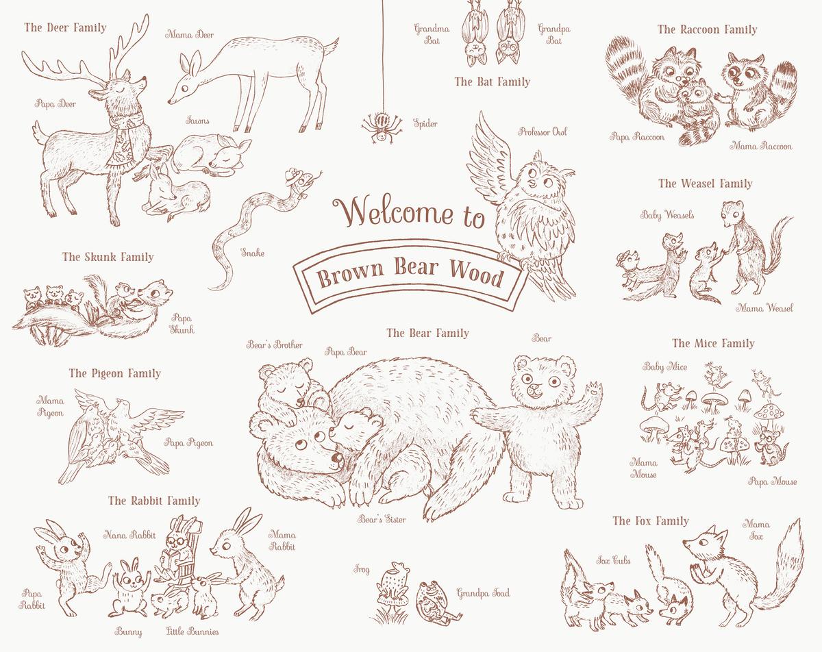 Brown Bear Wood: A Search-and-Find Coloring Book - Image 4
