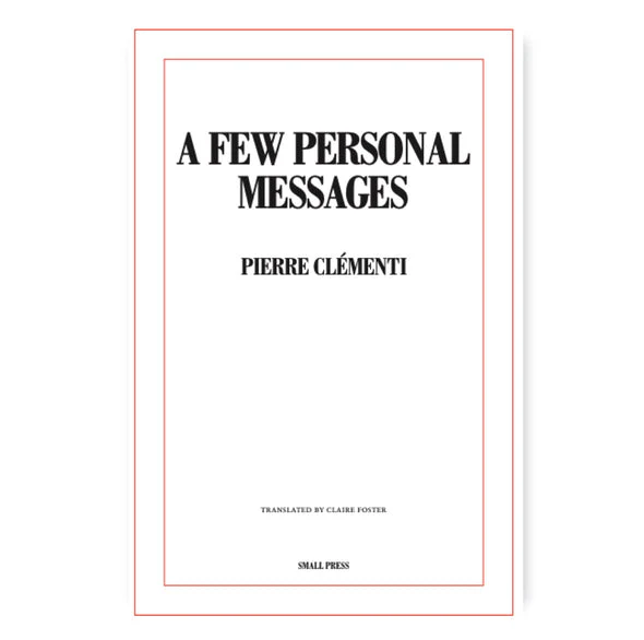 A Few Personal Messages