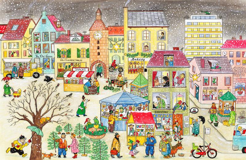 All Around Bustletown: Winter - Image 3