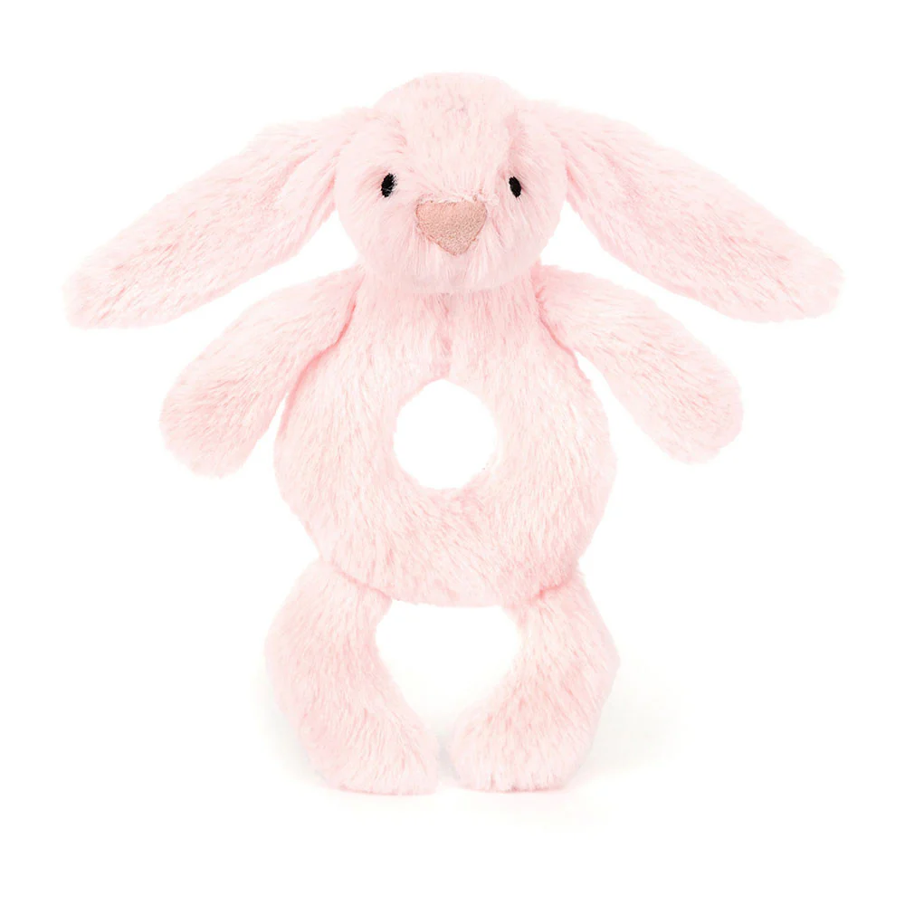 Bashful Blush Bunny Ring Rattle