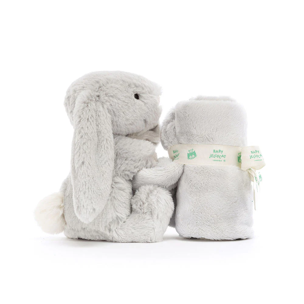 Bashful Grey Bunny Soother - Image 3