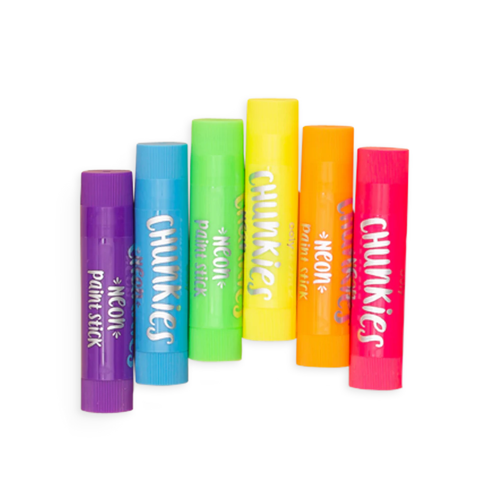Chunkies Neon Paint Sticks: Set of 6 - Image 2