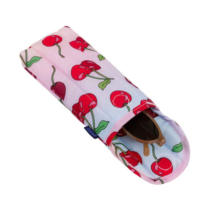 Puffy Glasses Sleeve: Cherries - Image 2