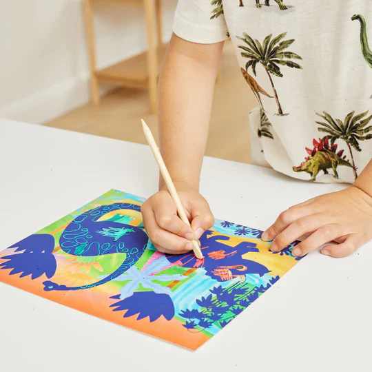 Scratch Art: Dinosaurs - Image 2