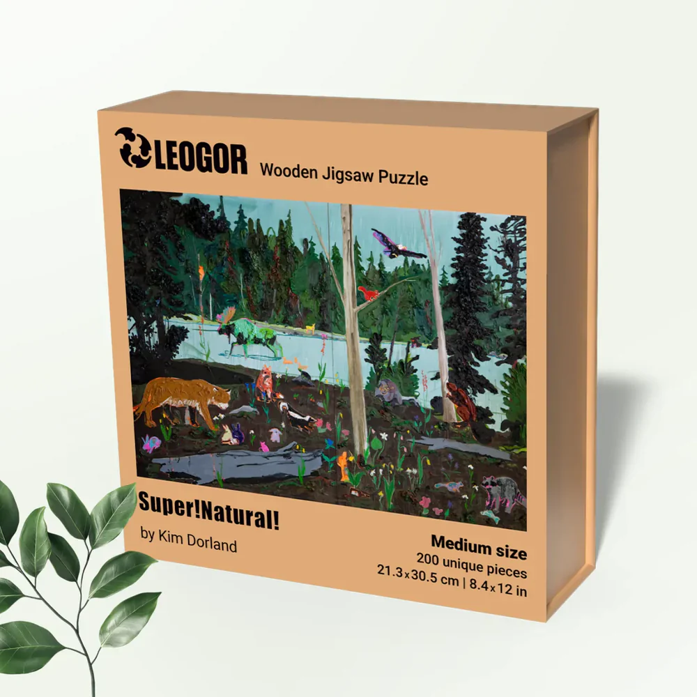 Super! Natural! by Kim Dorland | Art Wood Puzzle - Image 3