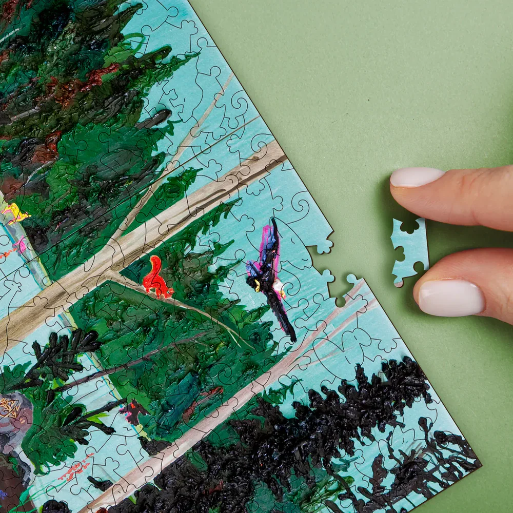 Super! Natural! by Kim Dorland | Art Wood Puzzle - Image 4