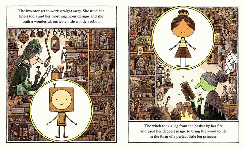 The Little Wooden Robot and the Log Princess - Image 2