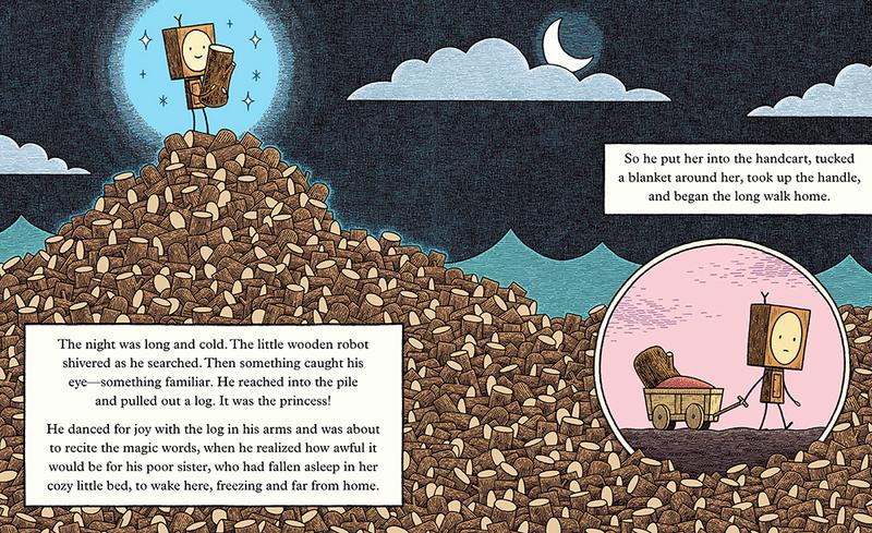 The Little Wooden Robot and the Log Princess - Image 3