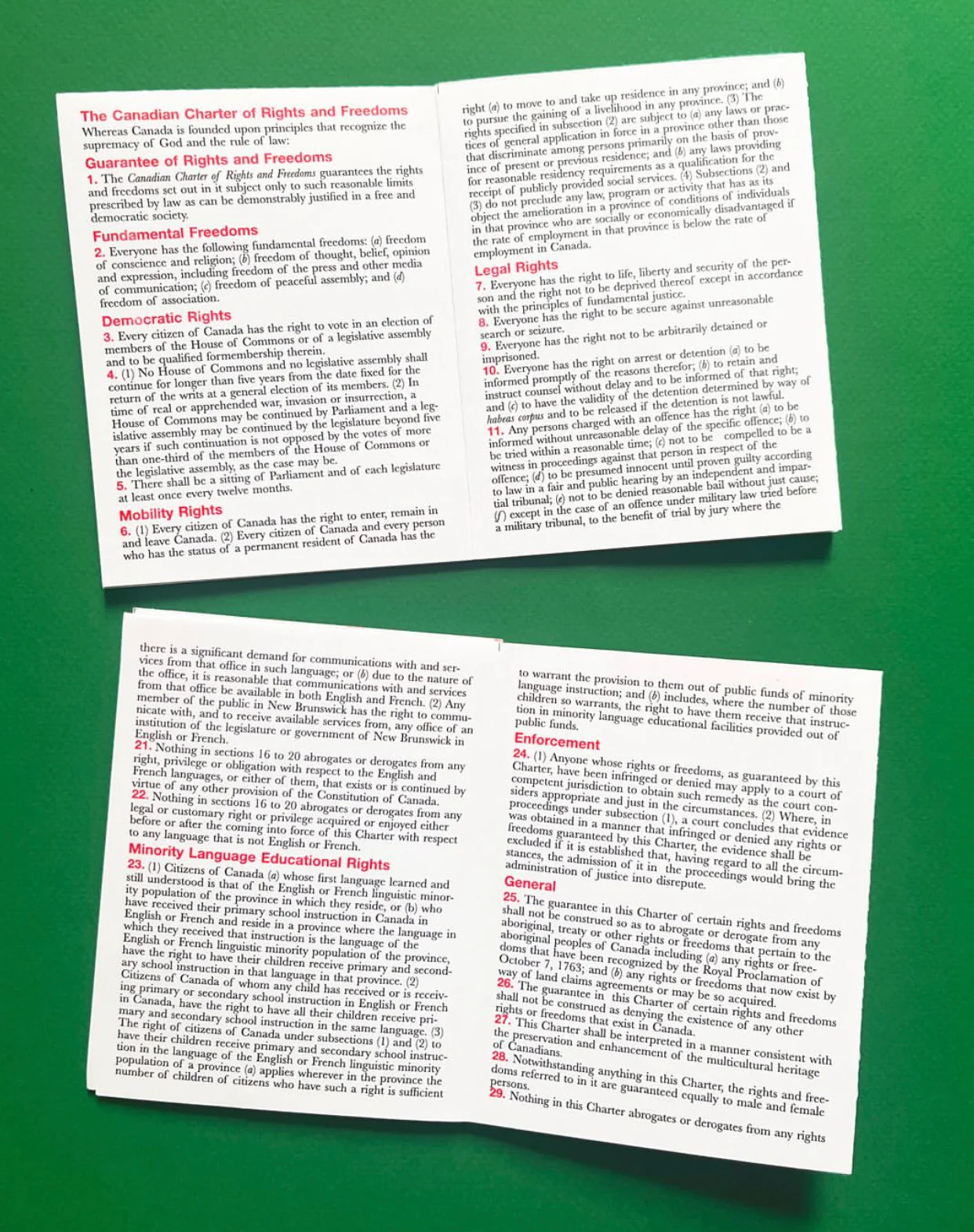 The Pocket Canadian Charter of Rights and Freedoms - Image 2