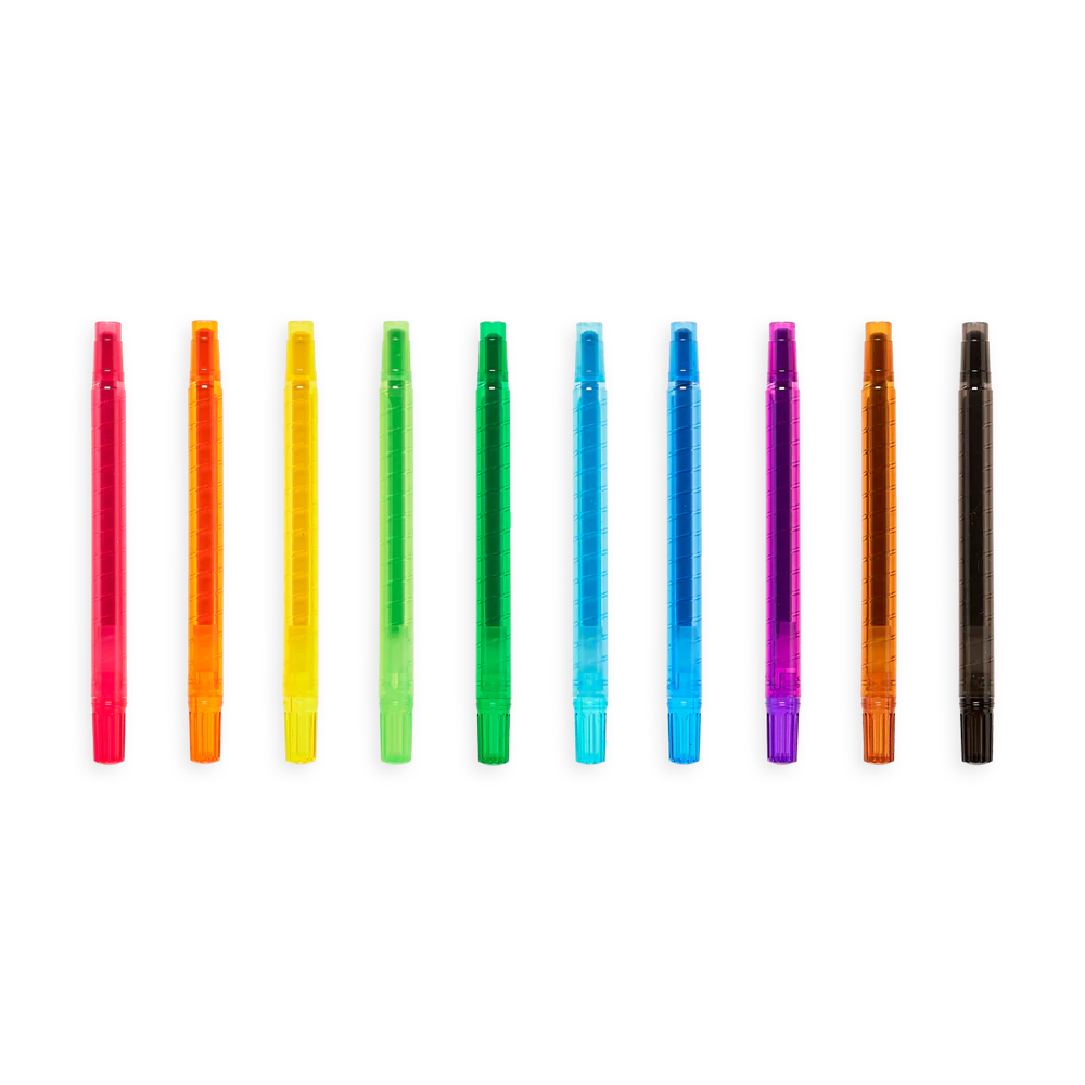 Yummy Yummy Scented Twist-Up Crayons: Set of 10 - Image 2
